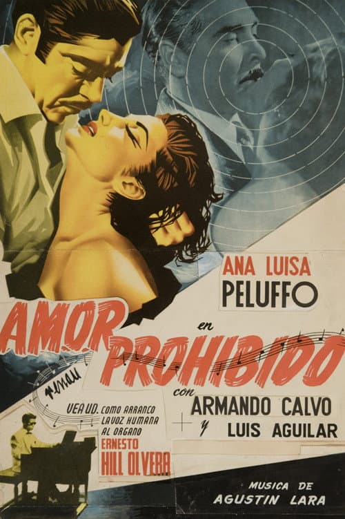 Besos prohibidos (1956) poster