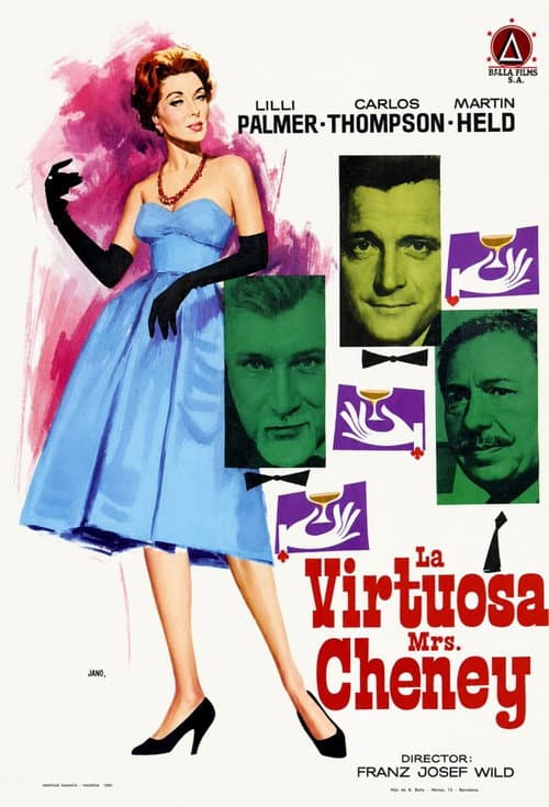 Frau Cheneys Ende (1962) poster
