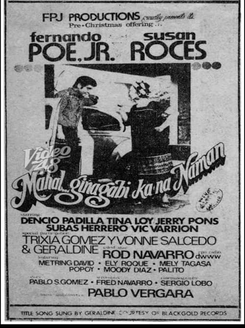 Mahal... Ginagabi Ka Na Naman (1979) poster