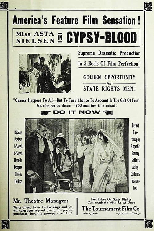 Zigeunerblut (1911) poster