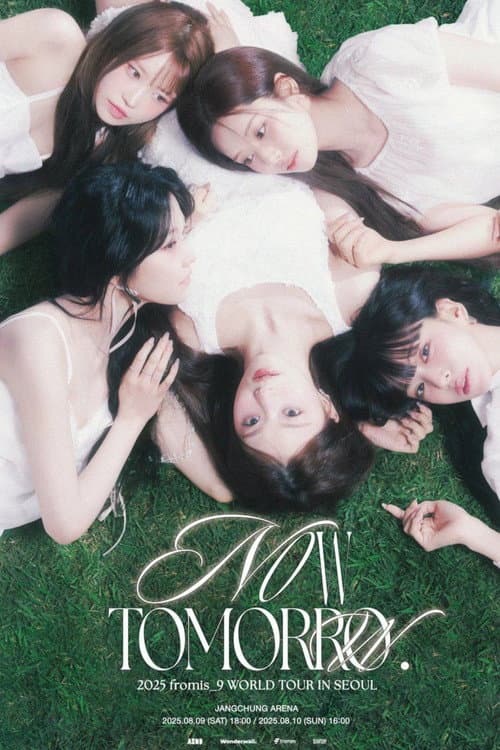 fromis_9 World Tour [NOW TOMORROW.] in Chicago (2025) poster