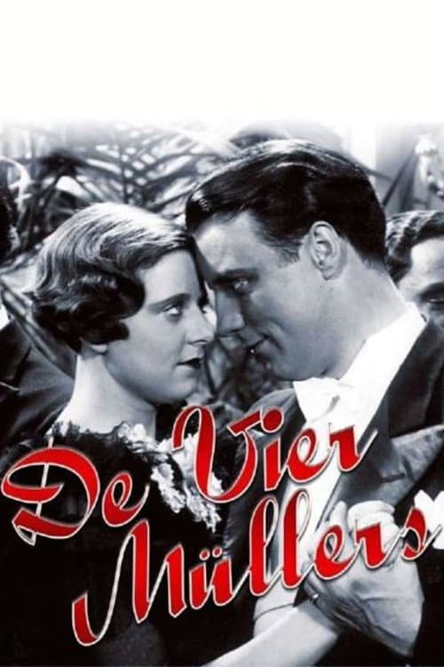 De vier Müllers (1935) poster