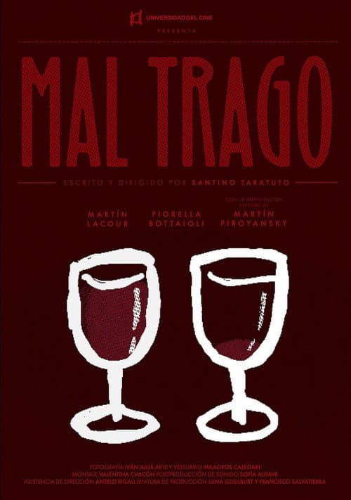 Mal trago (2024) poster