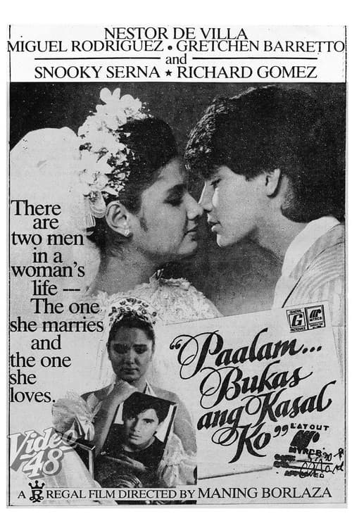 Paalam... Bukas Ang Kasal Ko (1986) poster