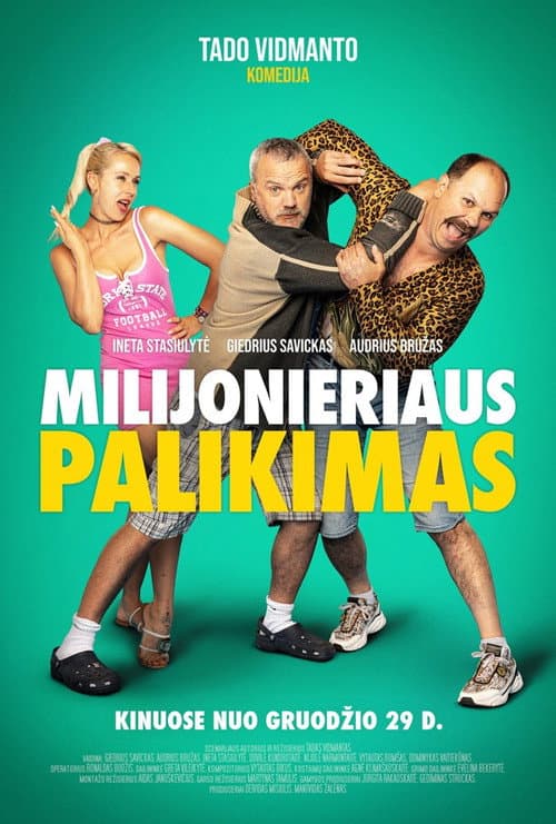 Milijonieriaus palikimas (2023) poster