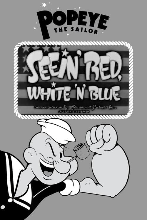 Seein' Red, White 'n' Blue (1943) poster