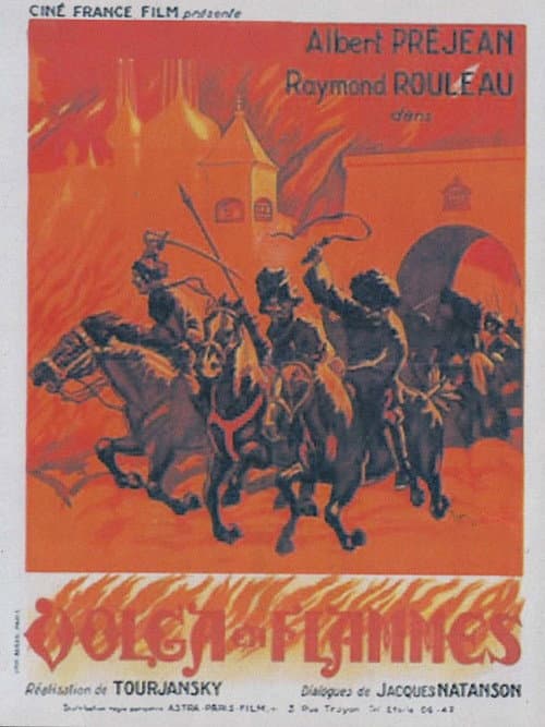 Volga en flammes (1934) poster