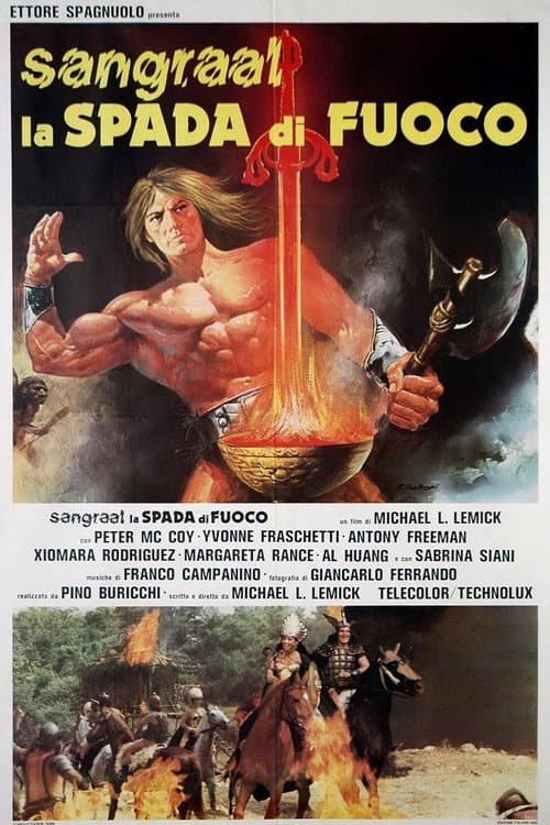 Sangraal, la spada di fuoco (1982) poster