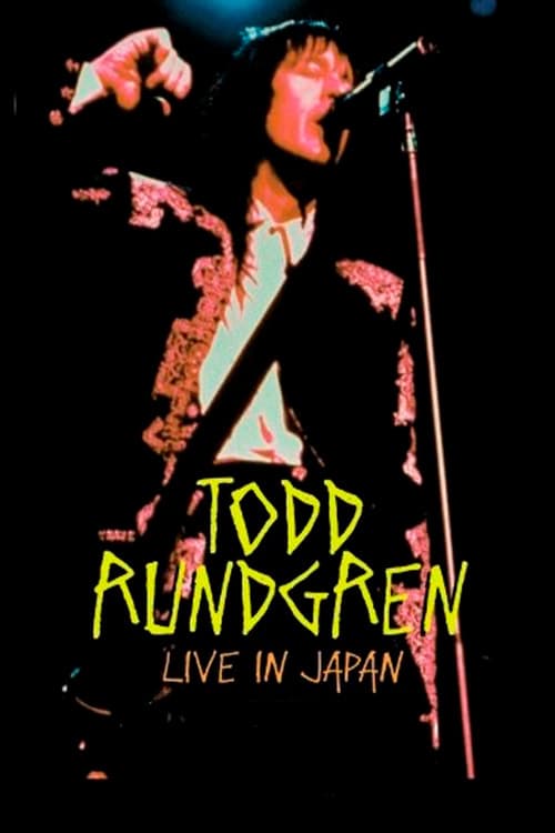 Todd Rundgren: Live in Japan (2002) poster