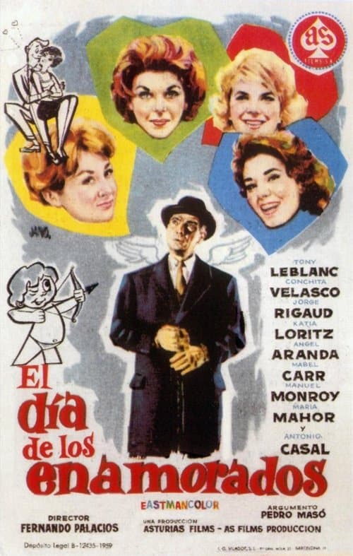 El día de los enamorados (1959) poster