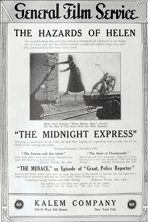 The Midnight Express (1916) poster