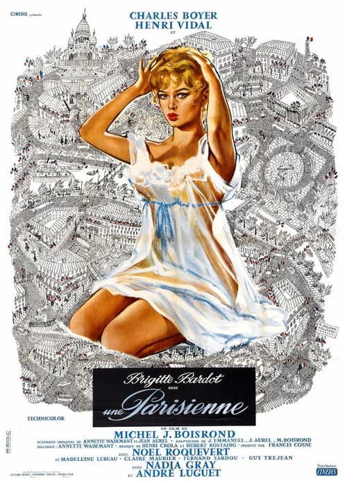 Une parisienne (1957) poster