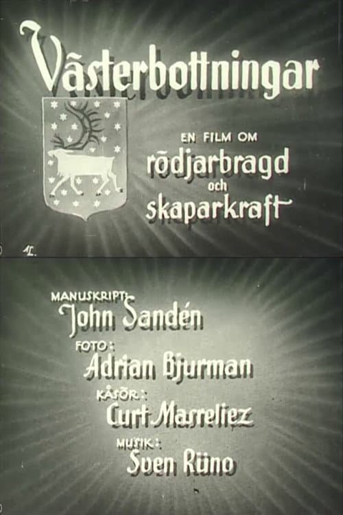 Västerbottningar (1942) poster