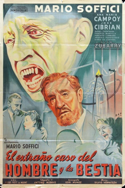 El extraño caso del hombre y la bestia (1951) poster