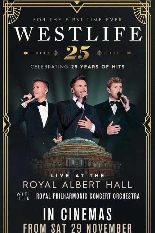 Westlife 25: Live At The Royal Albert Hall (2025) poster