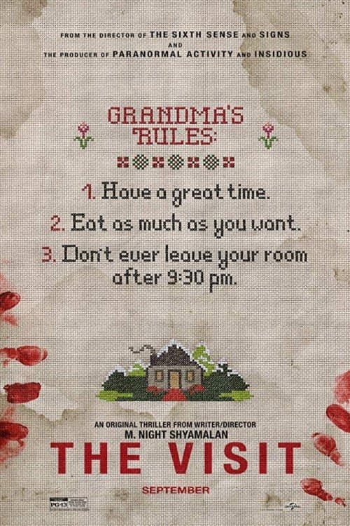 The Making of 'The Visit' (2016) poster