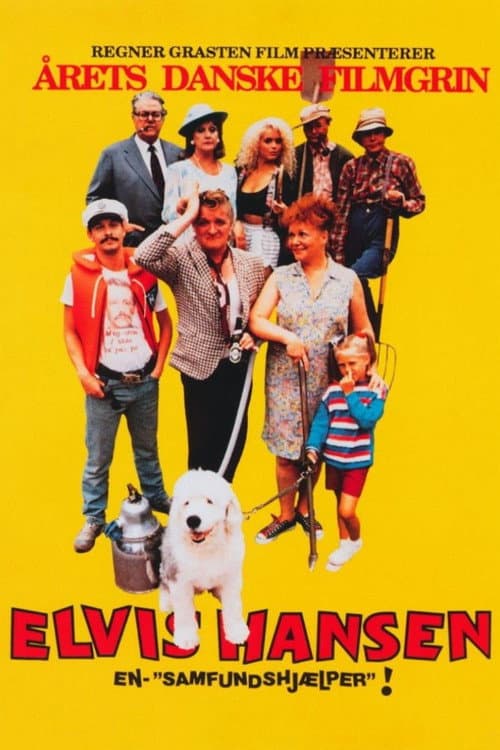 Elvis Hansen, en samfundshjælper (1988) poster