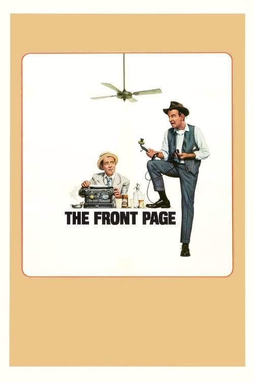 The Front Page (1974) poster