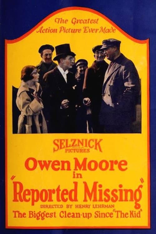 Reported Missing (1922) poster