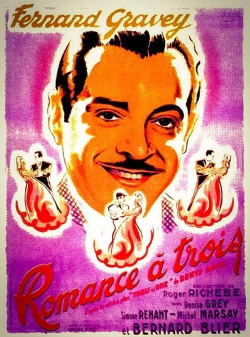 Romance à trois (1942) poster