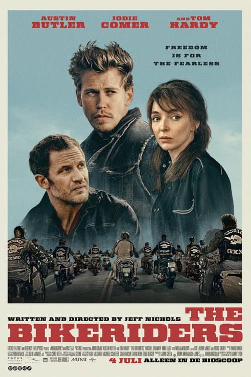 The Bikeriders (2024) poster