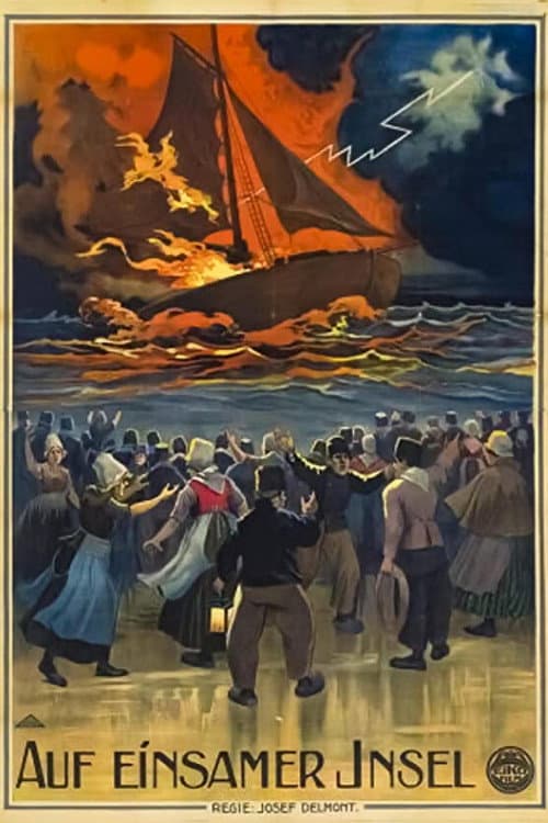 Auf einsamer Insel (1913) poster