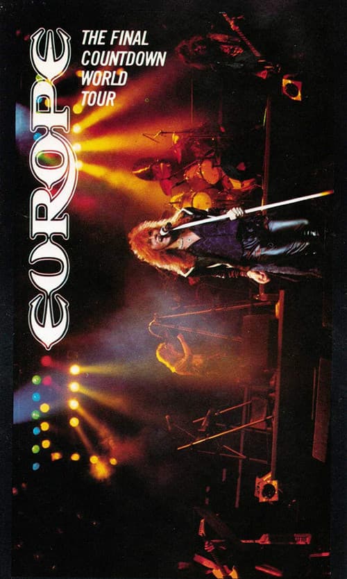 Europe: The Final Countdown World Tour (1987) poster