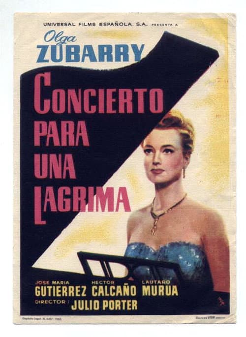 Concierto para una lágrima (1955) poster