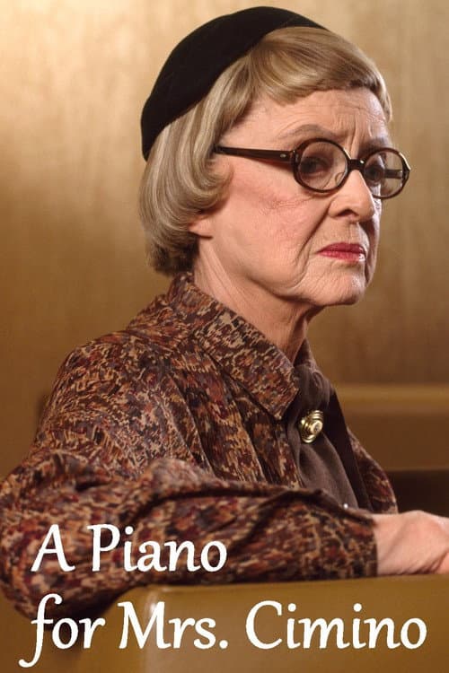 A Piano for Mrs. Cimino (1982) poster