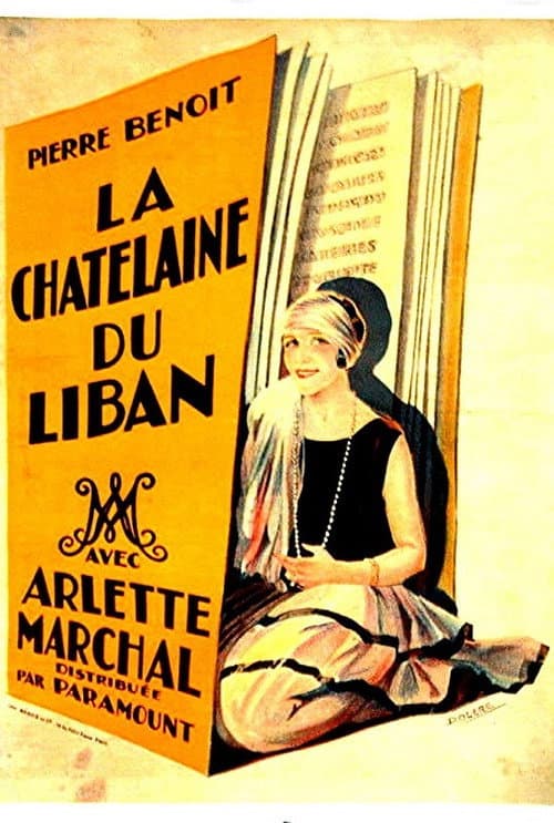 La châtelaine du Liban (1927) poster