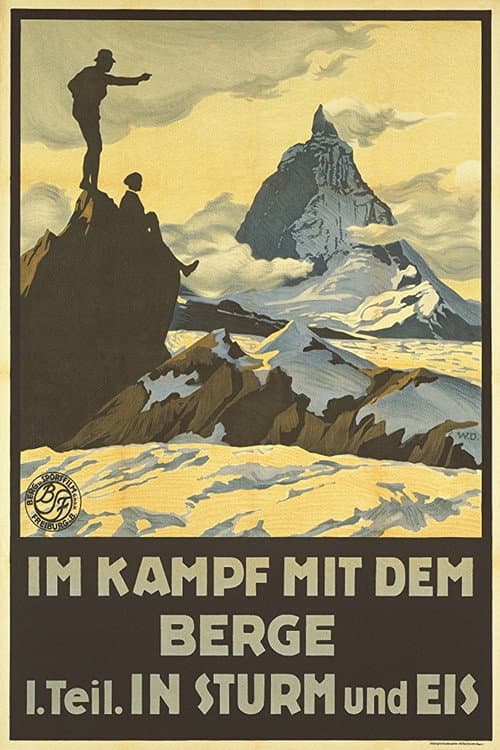 Im Kampf mit dem Berge (1921) poster