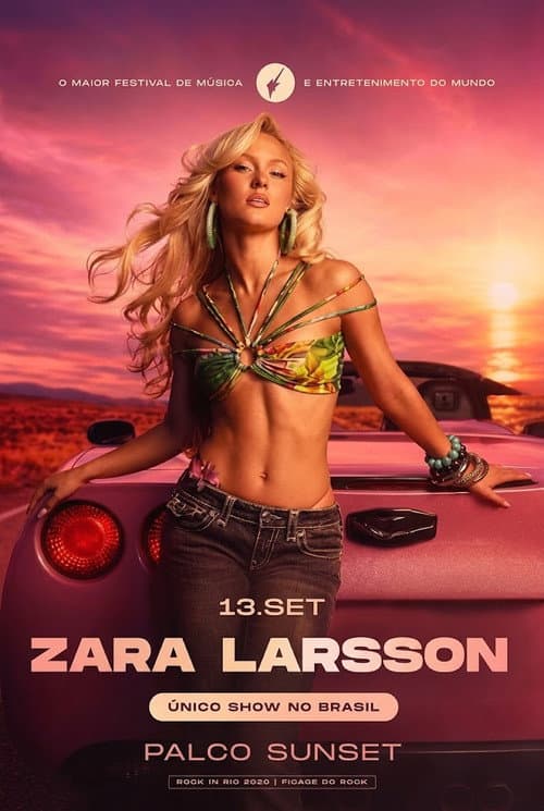 Zara Larsson  - Rock In Rio 2026 (2026) poster
