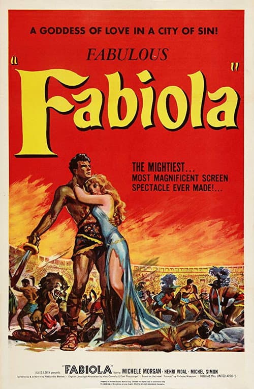 Fabiola (1949) poster
