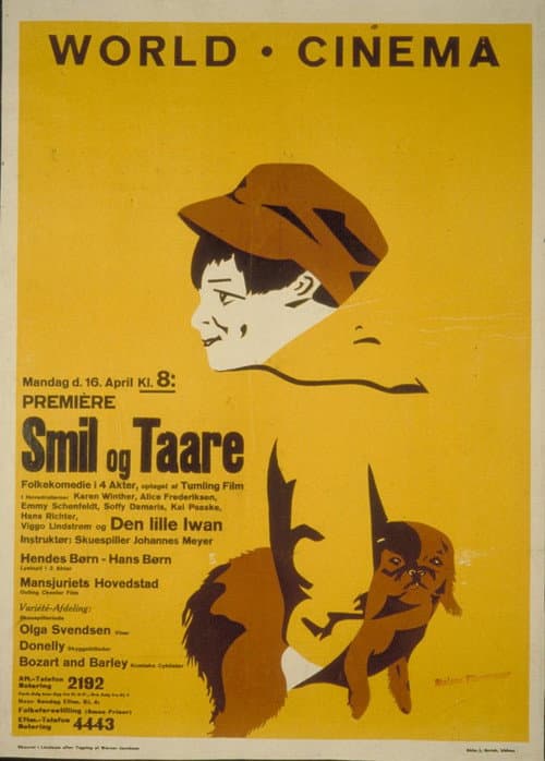 Smil og Taare (1923) poster
