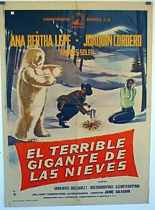 El Terrible Gigante de las Nieves (1963) poster