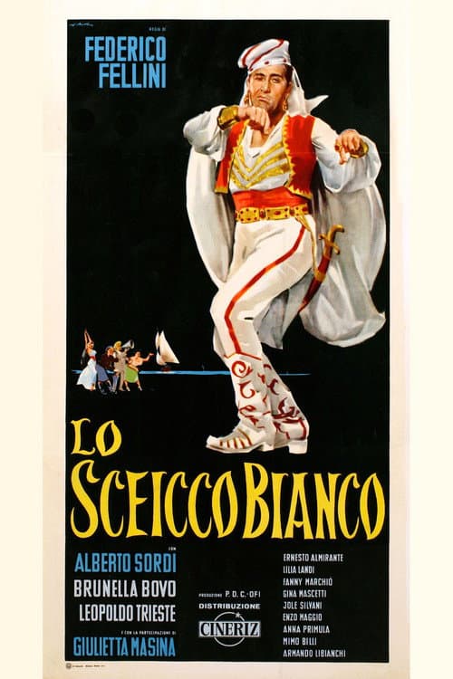 Lo sceicco bianco (1952) poster