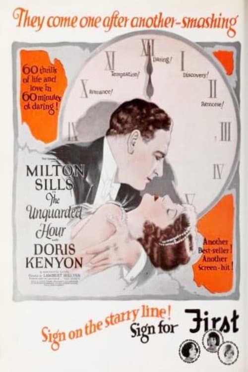 The Unguarded Hour (1925) poster