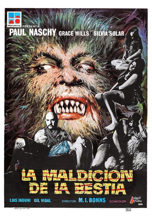 La maldición de la bestia (1975) poster