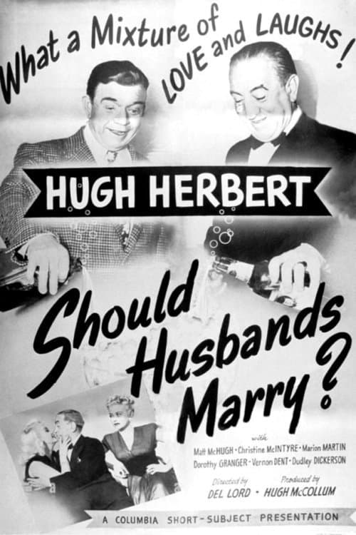 Should Husbands Marry? (1947) poster
