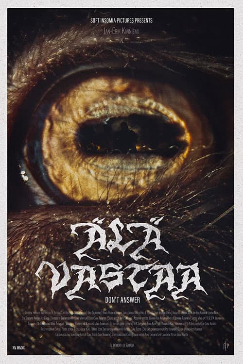 Älä vastaa (2020) poster
