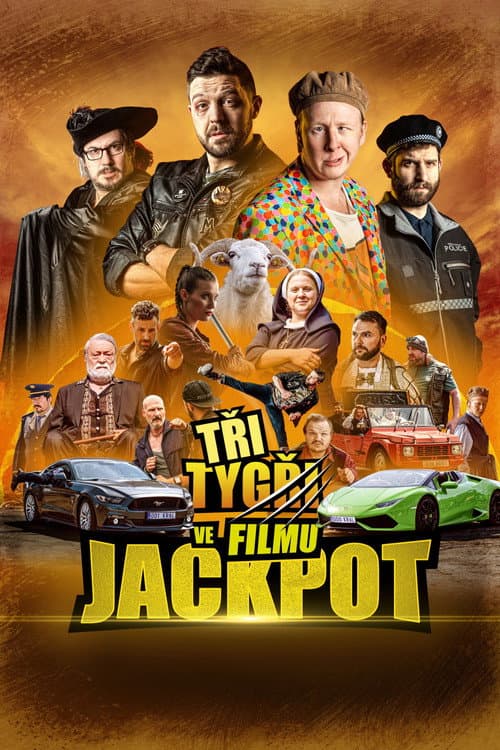 Tři Tygři ve filmu: JACKPOT (2022) poster