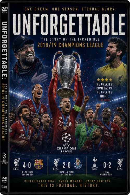 Unforgettable: The story of the incredible 2018/19 Champions League (2019) poster