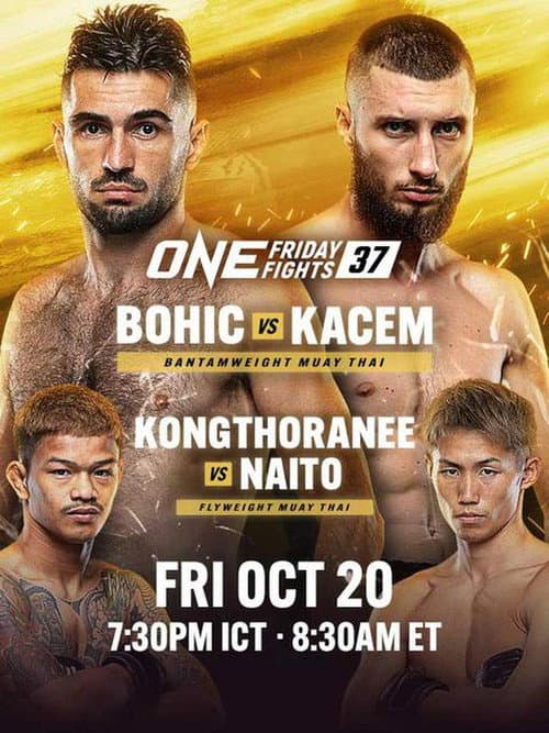 ONE Friday Fights 37: Bohic vs. Kacem (2023) poster