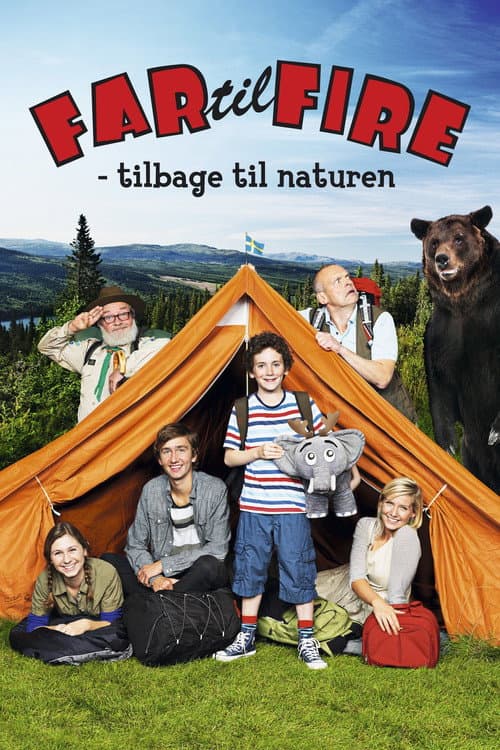 Vader met vier kinderen - terug naar de natuur (2011) poster