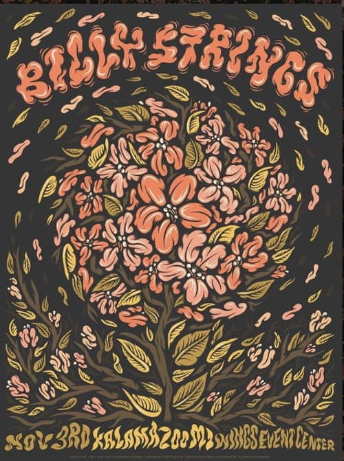 Billy Strings | 2022.11.03 — Wings Event Center - Kalamazoo, MI (2022) poster
