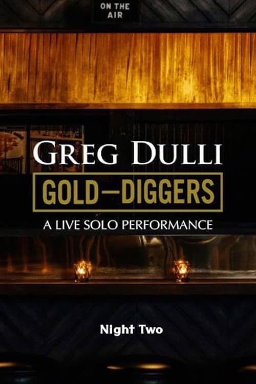 Greg Dulli - Live at Gold Diggers - Show Two (2020) poster