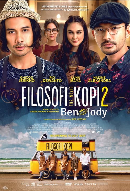 Filosofi Kopi 2: Ben & Jody (2017) poster