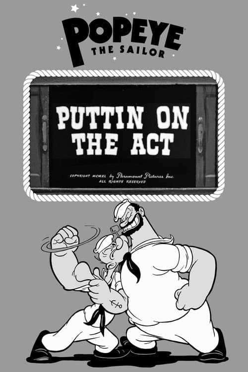 Puttin on the Act (1940) poster