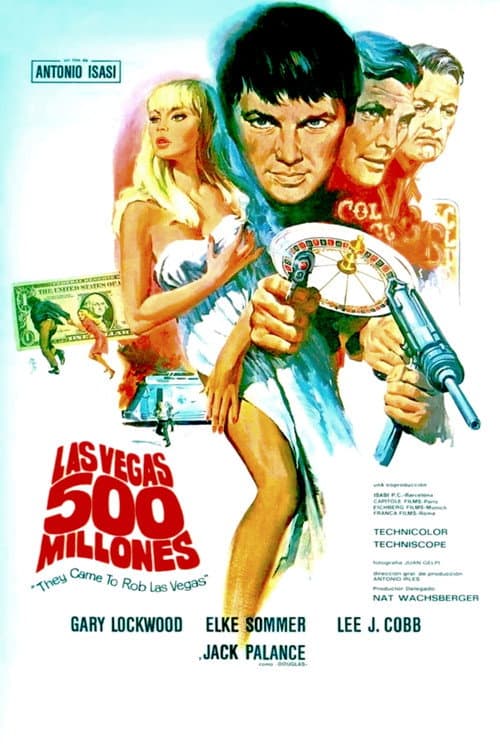 De woestijnratten van Las Vegas (1968) poster
