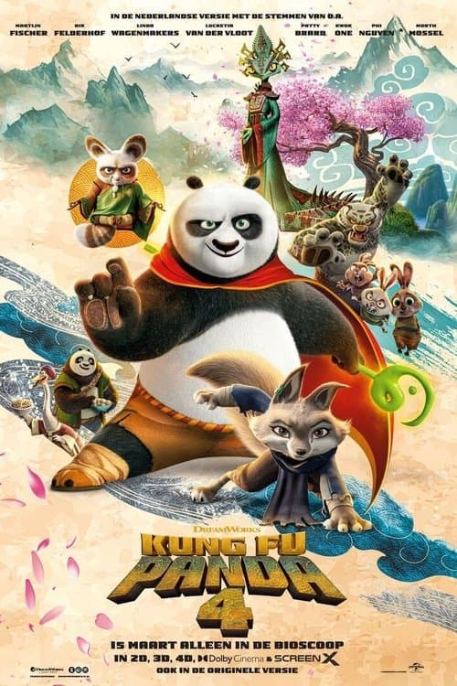 Kung Fu Panda 4 (2024) poster